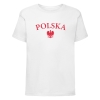 Koszulka dziecięca Małego Kibica Polska z orzełkiem